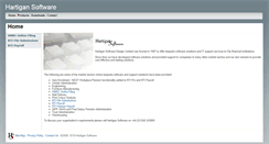 Desktop Screenshot of hartigansoftware.co.uk